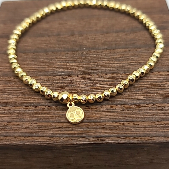 Gorjana Gold Gypset Delicate Stretch Bracelet - Picture 4 of 4